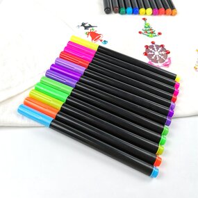 Art Markers DIY Kit Manufacturer - Promotional Kids Gift Set for Textile Doodling on T-Shirts and Shoes