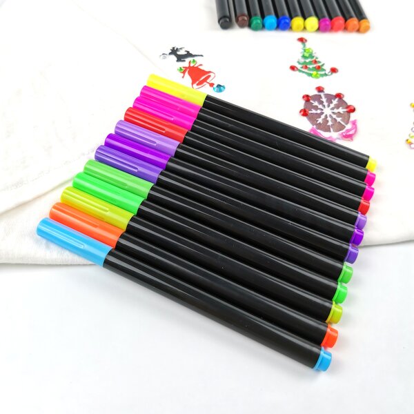 Art Markers DIY Kit Manufacturer - Promotional Kids Gift Set for Textile Doodling on T-Shirts and Shoes