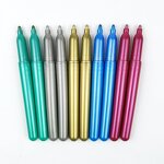 Wine Glass Metallic Markers Manufacturer - Multi-Function Promotional Party 6-Color Erasable Dry-Erase & Wet-Erase Flat Brush Tip