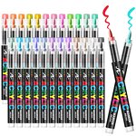 Art Markers Set Manufacturer - Non Toxic Liquid Ink High-Coverage Vibrant 100 Colors Waterproof Acrylic Soft Brush Tips