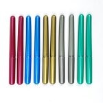 Wine Glass Metallic Markers Manufacturer - Multi-Function Promotional Party 6-Color Erasable Dry-Erase & Wet-Erase Flat Brush Tip