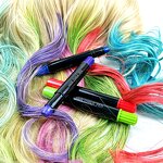 Hair Chalk Stick Crayons Manufacturer - Girls Birthday Gift Set with Assorted Colors Hair Color Changing Temporary