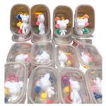 Art Set Manufacturer - Lovely Kids Gift with Acrylic Paint 24 Colors 3mL for Paper Glass Canvas Violet Bear Design