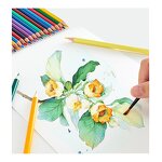 Watercolor Pencil Set Manufacturer - Quality Colours Softer Standard Wooden 48/72/120 with Customized Printing