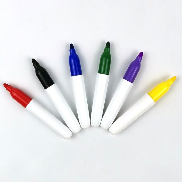 Whiteboard Pens Manufacturer - Wholesale Non-Toxic School Stationery Markers Colorful Dry Erase Mini Black & White