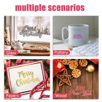 Glitter Marker Pens Manufacturer - 12 Colors Self-Shimmer Metallic DIY Crafts Greeting Birthday Cards Set Non-Toxic