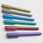 Metallic Wine Glass Markers Manufacturer - Non Toxic Safe Custom Logo Box 6 Packs Drink Wet Wiped