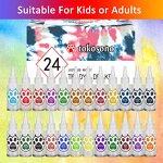 Fabric Dye Set Manufacturer - Great DIY for Summer T-Shirt Tie Dye Non-Toxic One Step for Parties Art