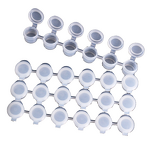 Plastic Storage Containers Manufacturer - Mini Clear 5ML Non-Toxic Acrylic Paint Pots for Kids School Art Painting