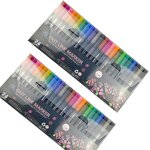 Outline Art Markers Set Manufacturer - School Art Class Doodling Painting 12 Colors Non-Toxic for Birthday Cards