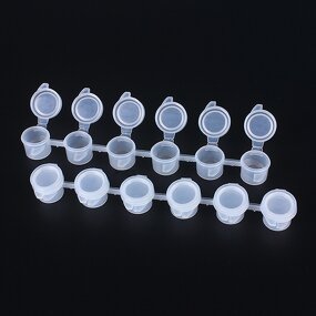 Watercolor Acrylic Paint Strip Pot Manufacturer - 5mlx6 for Art Painting