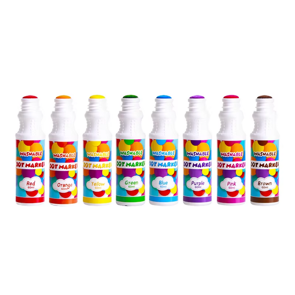 Bingo Markers Set Manufacturer - Custom Shrink Wrap Label Young Kids Art Markers Dot Paint for Game Playing