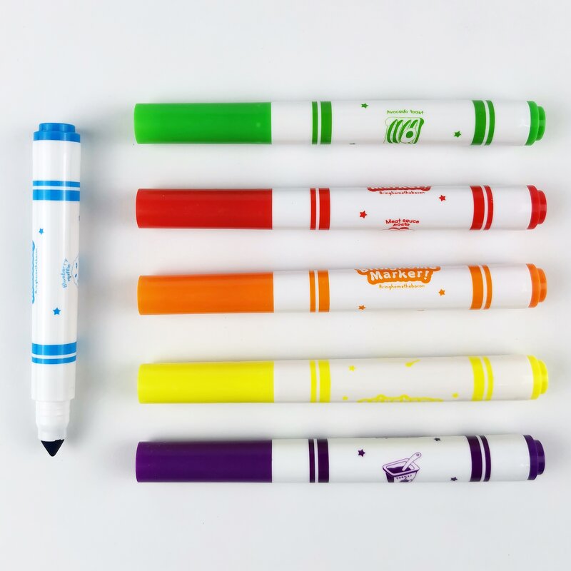 Washable Markers Manufacturer - Non Toxic Washable School Kits Watercolor Felt Tips