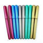 Wine Glass Metallic Markers Manufacturer - Multi-Function Promotional Party 6-Color Erasable Dry-Erase & Wet-Erase Flat Brush Tip