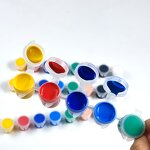 Acrylic Paint Strip Pot Manufacturer - Kids Waterproof 5mlx4 Pantone Colors for Painting on Canvas Glass Paper