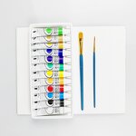 Acrylic Paint Set Manufacturer - 24-Color Waterproof Multi-Function for Canvas Wood Rock for Art Suppliers