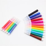 Pens Stationery Manufacturer - Non Toxic Washable Multi-color Mini Water Color Pens for Kids
