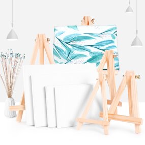 Artist Easel Display Stand Manufacturer - Wooden H-Frame 30CM 40CM 50CM for Artists and Art Suppliers