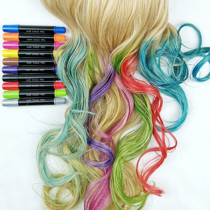 Hair Color Crayon Manufacturer - Non Toxic Temporary Birthday Gifts for Girls Safe and Easy to Use