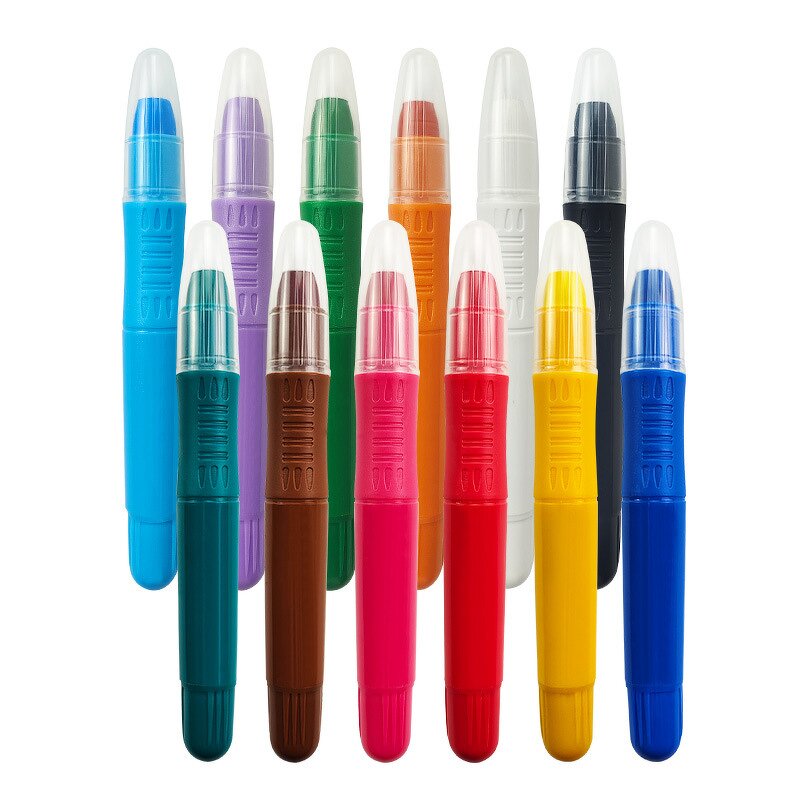Face Paint Sticks Manufacturer - 24 Colors Non-Toxic Washable Temporary Crayon Style Safe for Skin for Party Kits