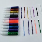 Glitter Writing Glue Pens Manufacturer - Assorted Colors Promotional Art Craft Gift Kit Glitter Glue Pack