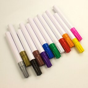 Tire Crayon Manufacturer - Permanently Effective with Flat Brush Tip for Temporary Marking on Wet Surfaces