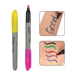 Temporary Tattoo Art Markers Manufacturer - Gold & Silver Fine Tip Body Skin Temporary Stencil Sets Metallic for Tattoo