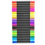 Fabric Marker Set Manufacturer - Kids Adults DIY 24 Pack Waterproof Non-Wash No-Bleed EN71 Certified 2mm Tip