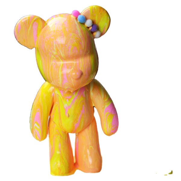 Art Craft Gift Set Manufacturer - 24 Colors 60 ML Pouring Paint Fluid Paint for Bear Toys