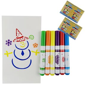 Fabric Markers Manufacturer - Kids DIY Non Toxic Water Based Broad Line Washable