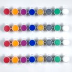 Acrylic Paint Strip Pot Manufacturer - Kids Waterproof 5mlx4 Pantone Colors for Painting on Canvas Glass Paper