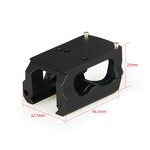 Hunting Accessories Manufacturer - Optic Tactical Reflex Reddot Scope Riser Mount for 21.2mm Base GZ24-0170
