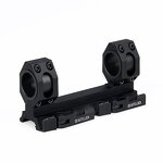 Tactical Scope Accessories Manufacturer - Aluminium Alloy QD Double Rings 25.4mm 30mm Scope Mount for 20mm Base GZ24-0134