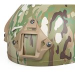 Hunting Accessories Adapter Manufacturer - NVG Mount and Side Fixed Flashlight Tactical Helmet