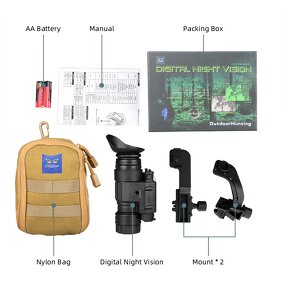Tactical Equipment Hunting Accessories Manufacturer - Digital PVS 14 Monocular NVG Pvs14 Device PVS-14 Night Vision