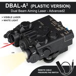 Red Laser Flashlight Manufacturer - GZ15-0139 DBAL-A2 with White Light Nylon Version