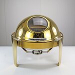 Chaffing Dishes Manufacturer - Hotel & Restaurant Luxury for Buffet Catering Stainless Steel Roll Top