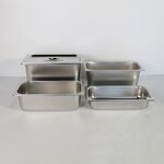 GN Pan Manufacturer - 304 Stainless Steel 1/3 GN Food Pan for Hotel & Restaurant