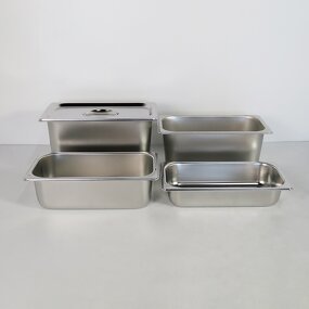 GN Pan Manufacturer - 304 Stainless Steel 1/3 GN Food Pan for Hotel & Restaurant