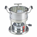 Alcohol Stove Manufacturer - Stainless Steel Household Commercial Removable Small Chafing Dish Solid Fuel Boiler