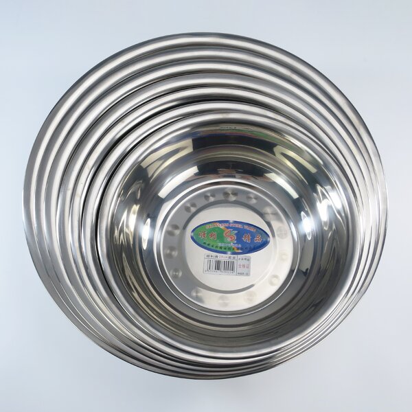 Mixing Bowls Manufacturer - High Quality Modern Luxury Kitchenware Stainless Steel Light-Weight Food Bowl
