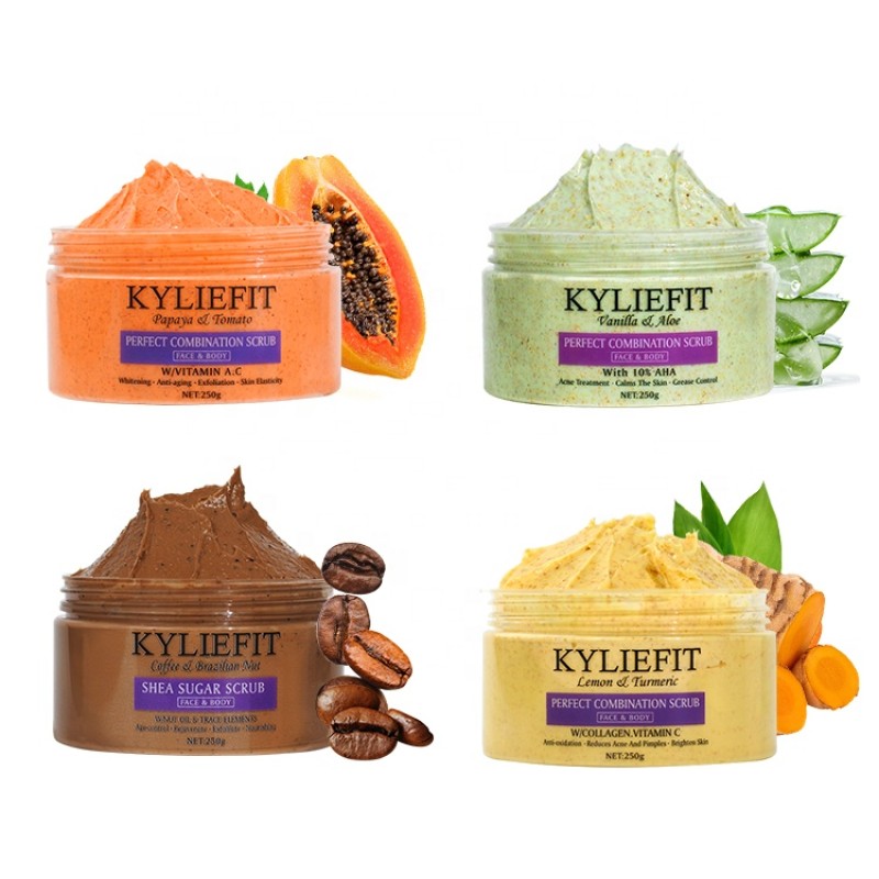 Body Scrub Manufacturer - OEM Turmeric Coffee Acne-Prone Skin