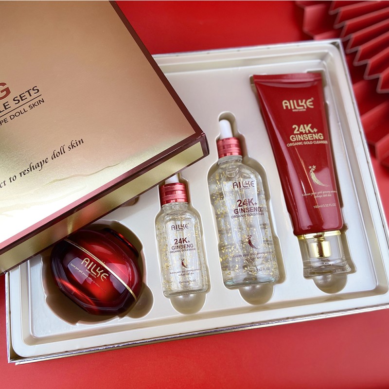 Skin Care Set Manufacturer - OEM 24k Gold Korean Whitening