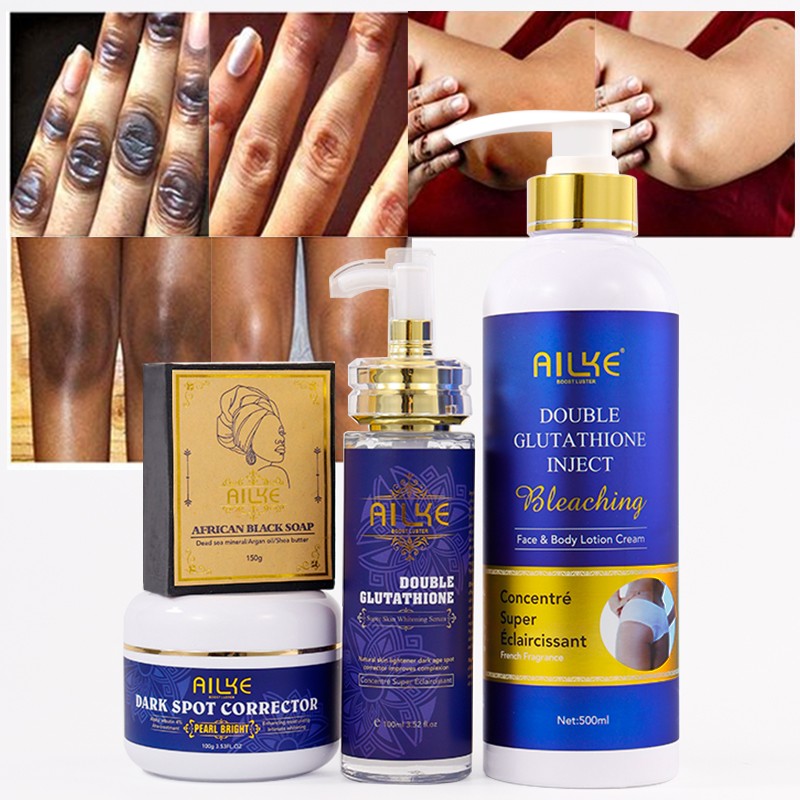 Skin Care Set Factory - OEM Double Glutathione Whitening Serum