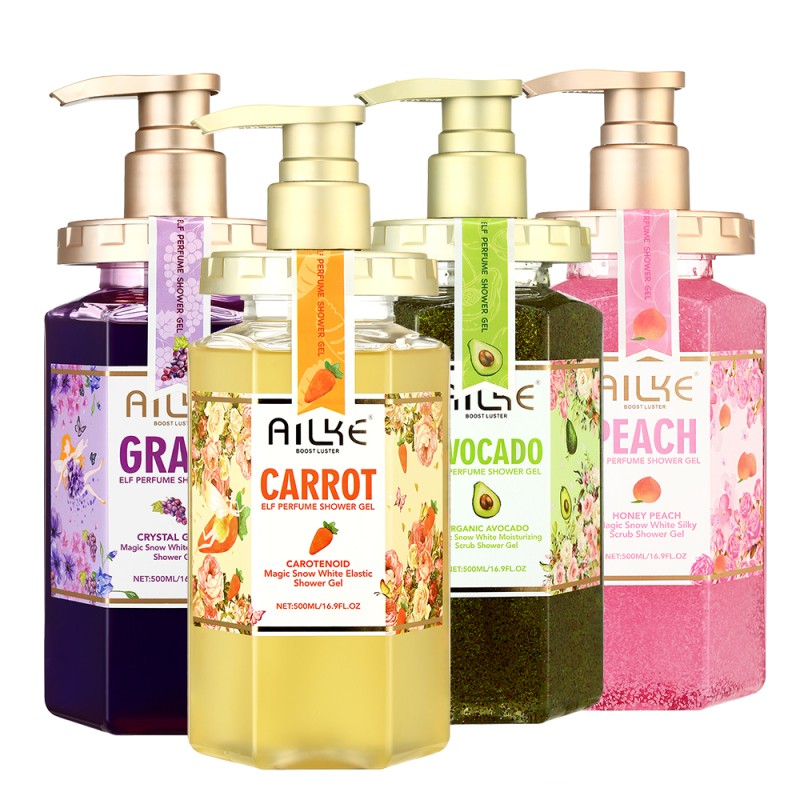 Body Wash Manufacturer - OEM Luxury Whitening Grape Foam