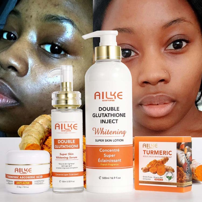 Turmeric Skin Care Factory - OEM Organic Acne Whitening Set