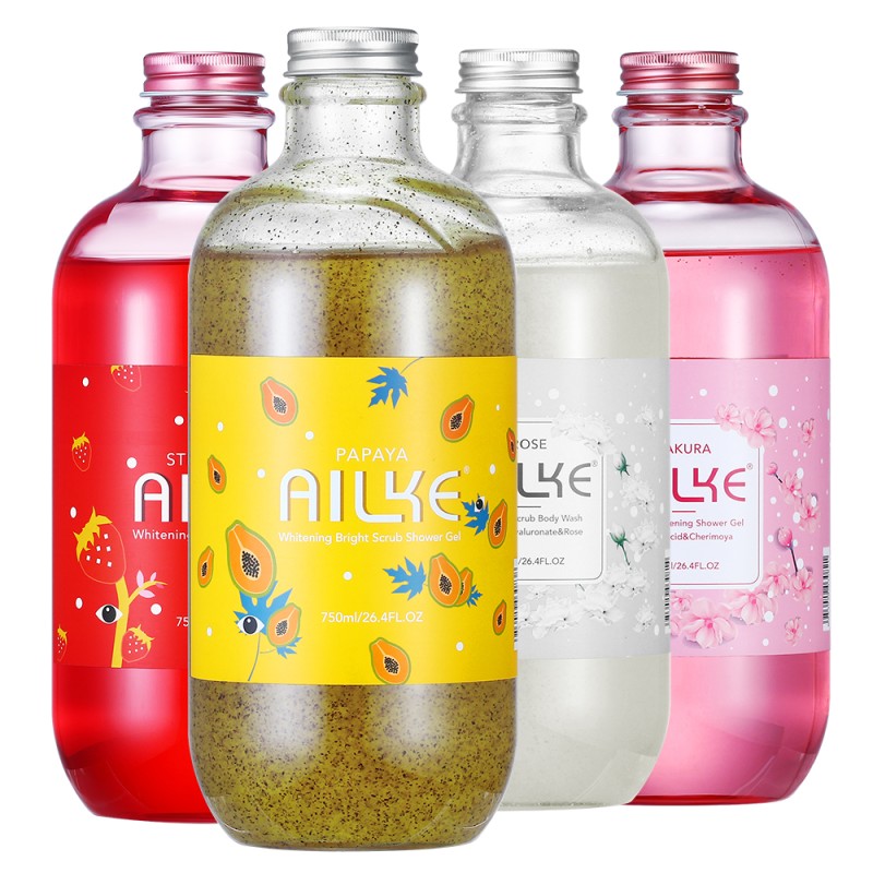 Shower Gel Manufacturer - OEM Organic Anti-acne Black Skin