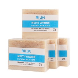 山羊奶皂工厂-可定制椰子海盐去角质