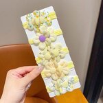 Fabric Hair Ties Manufacturer - Wholesale Cute Little Girl Princess Baby Flower Bow Children's Elastic for Women