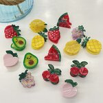 Hair Claw Clip Manufacturer - French Design Mini Cute Sweet Cherry & Strawberry Shaped Acetate for Kids Girls Women